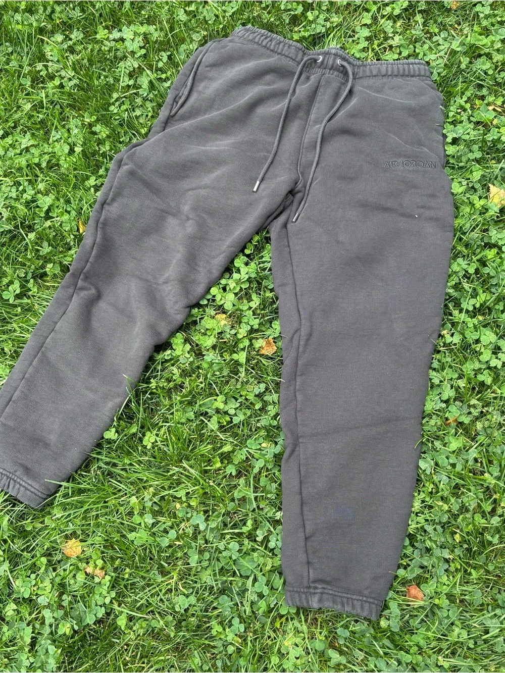 Jordan Men's Charcoal Gray Fleece Joggers